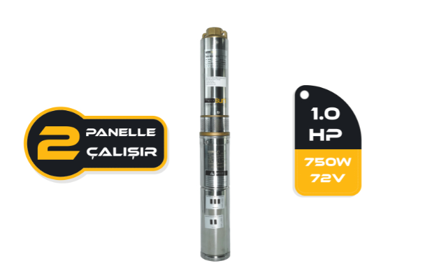 MEXXSUN DC Pompa 1 Hp / 750W / 72V