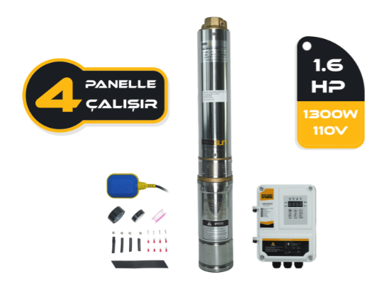 MEXXSUN DC Pompa 1.6Hp / 1300W / 110V