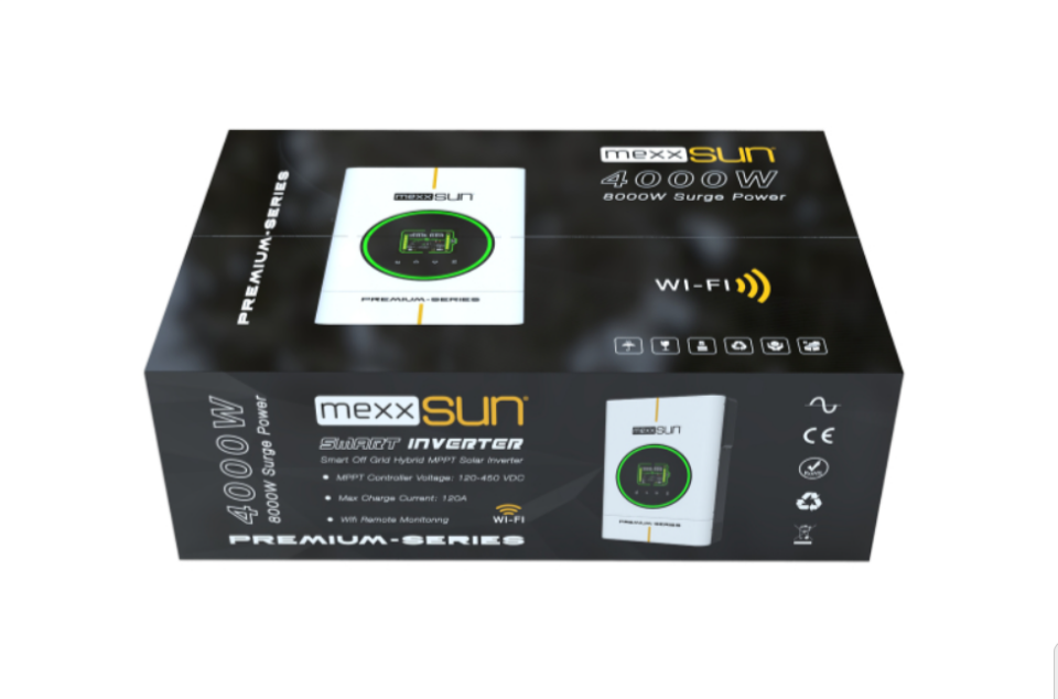 MEXXSUN MEXX-P4kW - Premium 24V 4kW (Wi-Fi/ Dual Output)