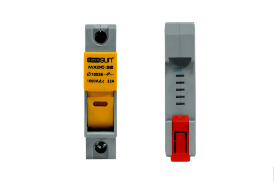 MEXXSUN DC Sigorta + Sigorta Yuvası (16A 1000V) - 12 Adet
