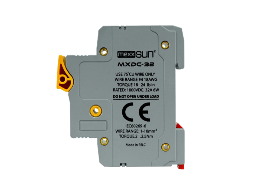 MEXXSUN DC Sigorta + Sigorta Yuvası (16A 1000V) - 12 Adet